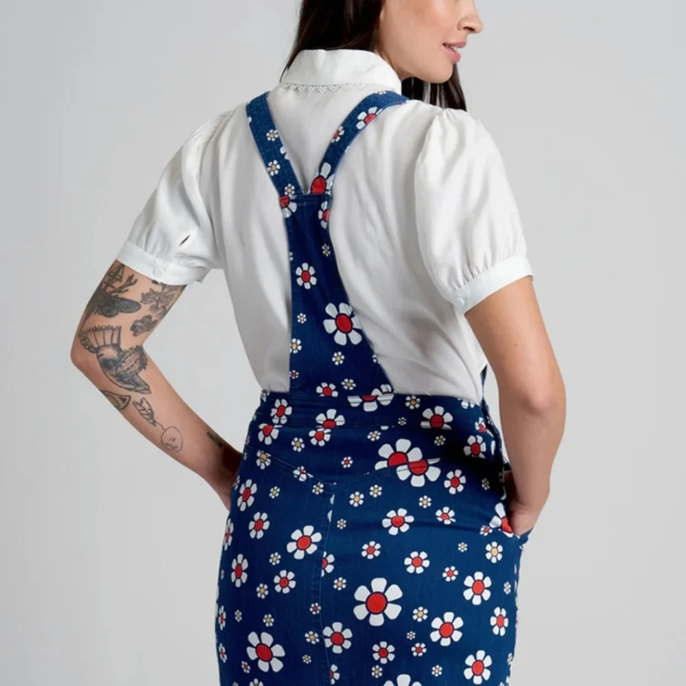 Modcloth Bloom Service Skirtall Size 1X - Picture 3 of 9